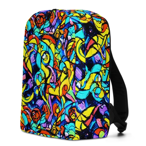 Stained Glass Fever on a Minimalist Backpack