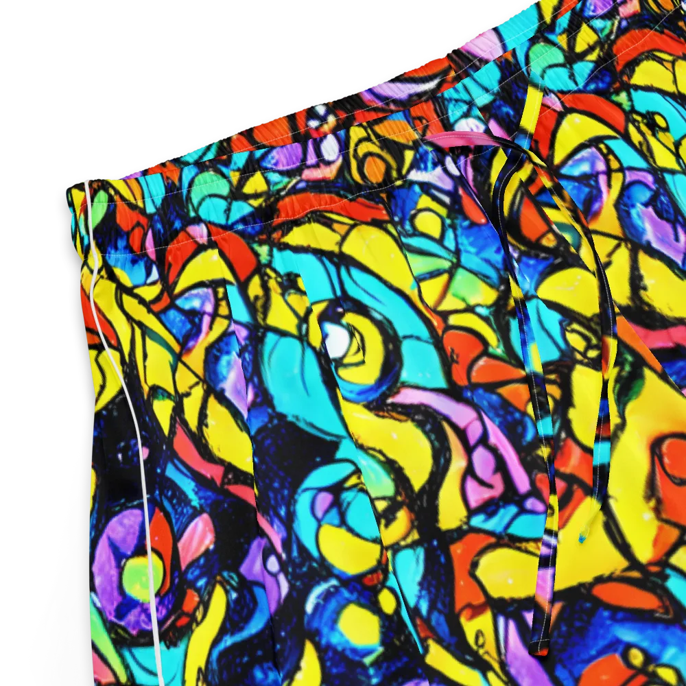 Stained Glass Fever on Women's Pajama Shorts — Product details