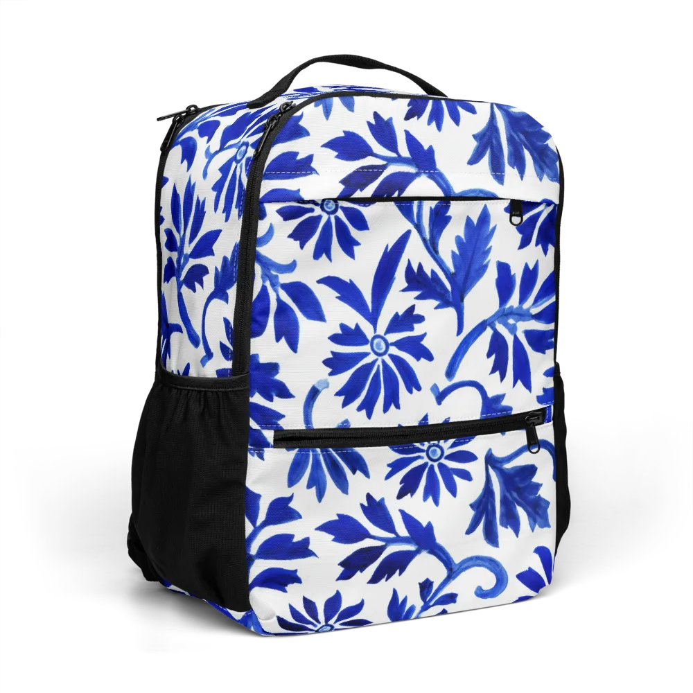 Azure Vinework on Utility Backpack — Right Front