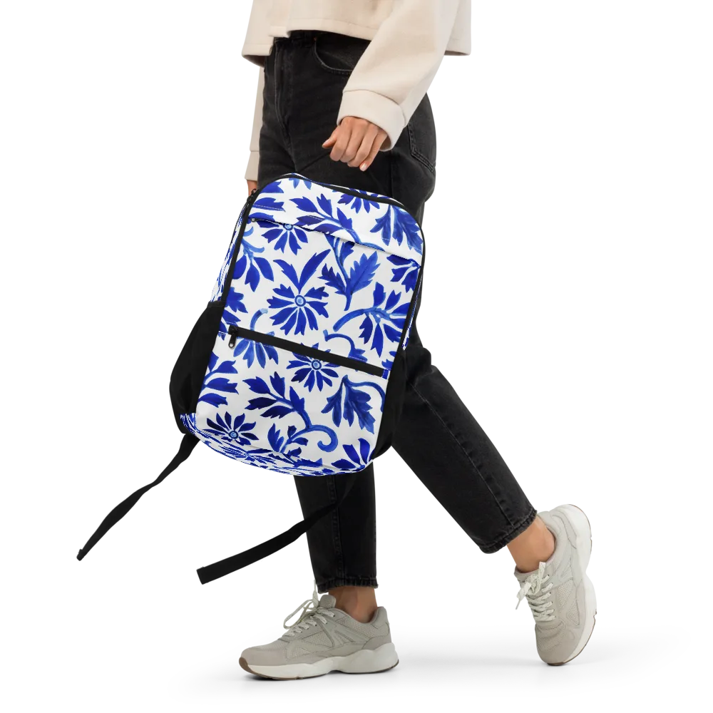 Azure Vinework on Utility Backpack — Front