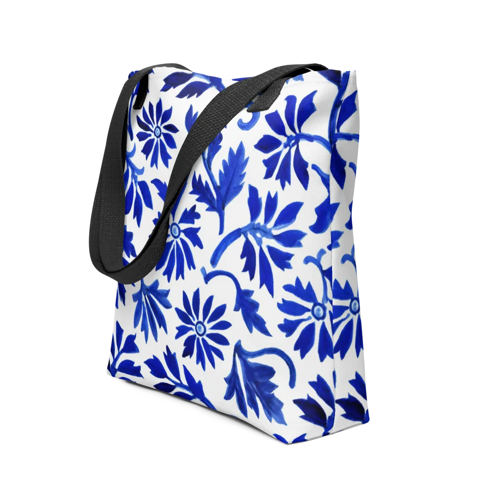 Azure Vinework on Tote Bag — Front