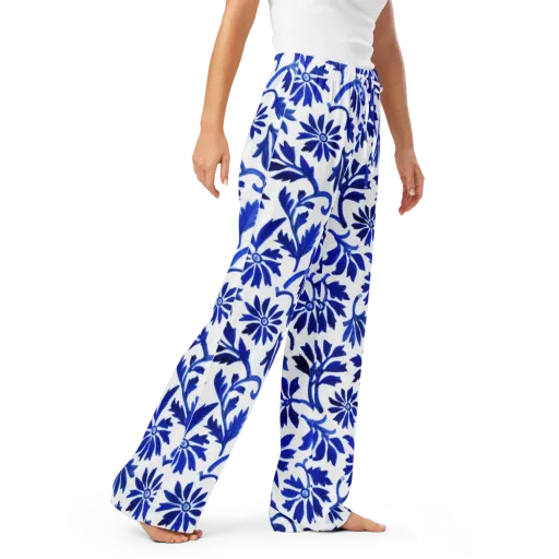 Azure Vinework on a Women's Pajama Pants