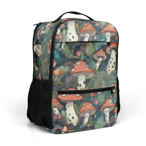 Toadstool Canopy on a Utility Backpack