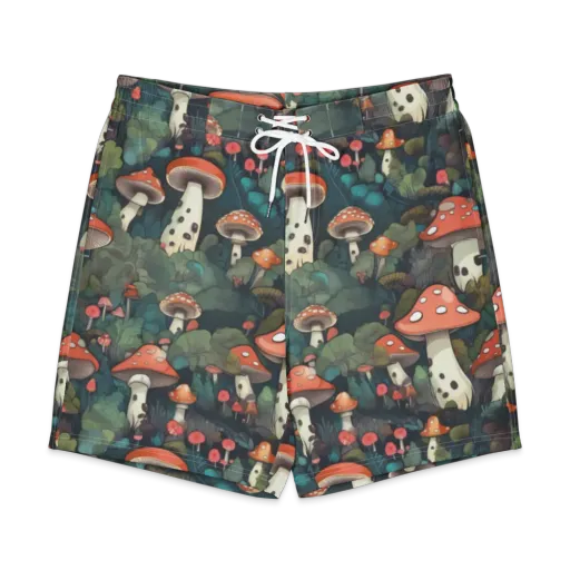 Toadstool Canopy on a Men's Board Shorts