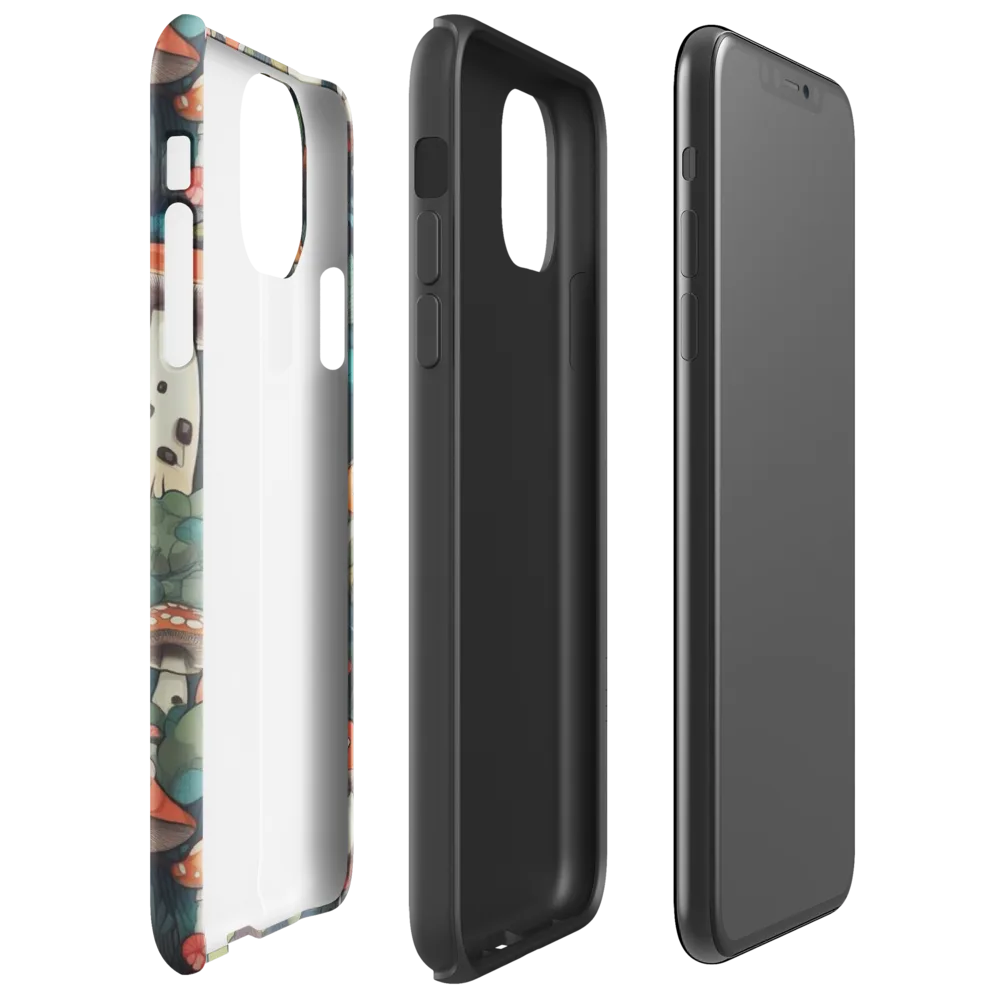 Toadstool Canopy on Tough Case for iPhone® — Right