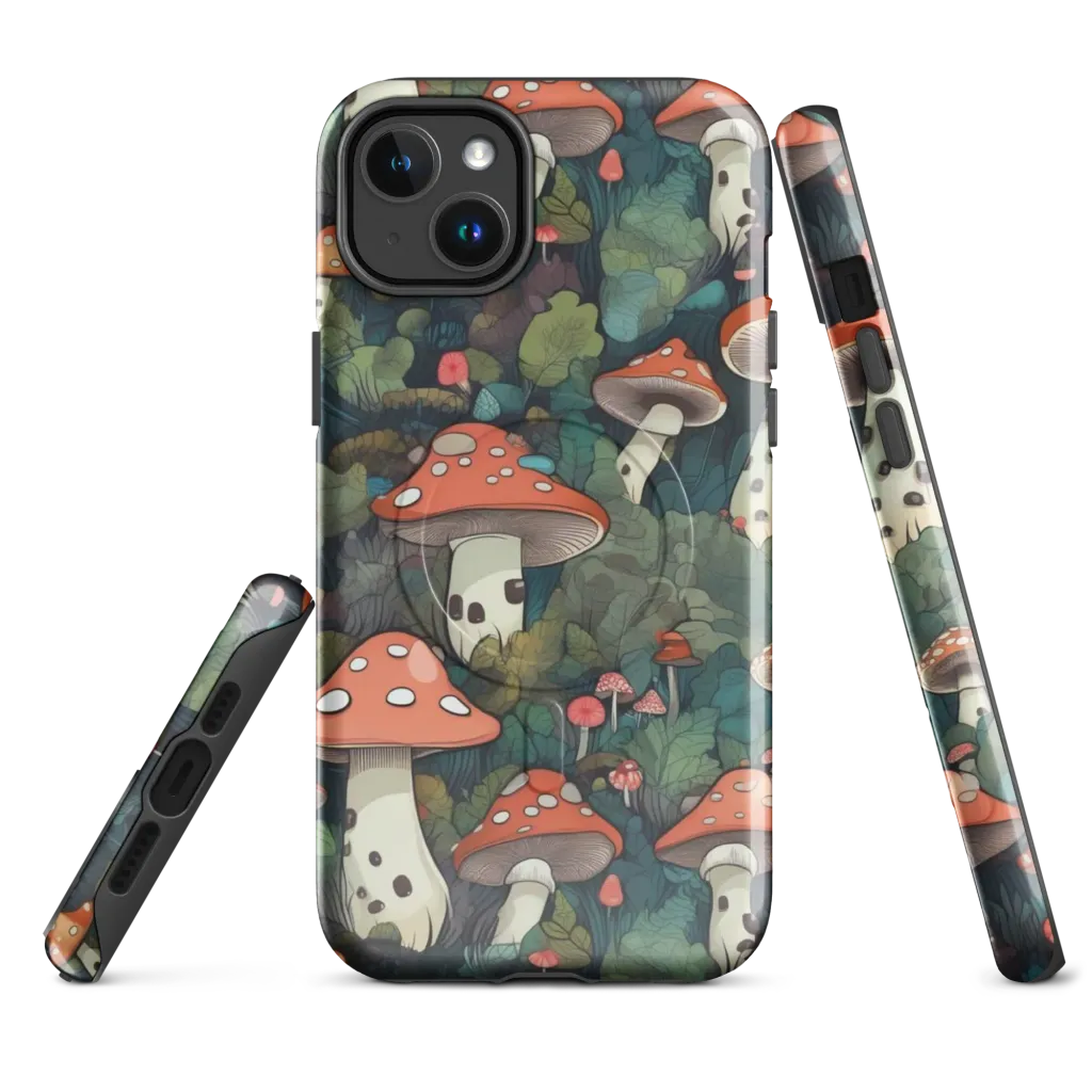 Toadstool Canopy on MagSafe Tough Case for iPhone® — Front