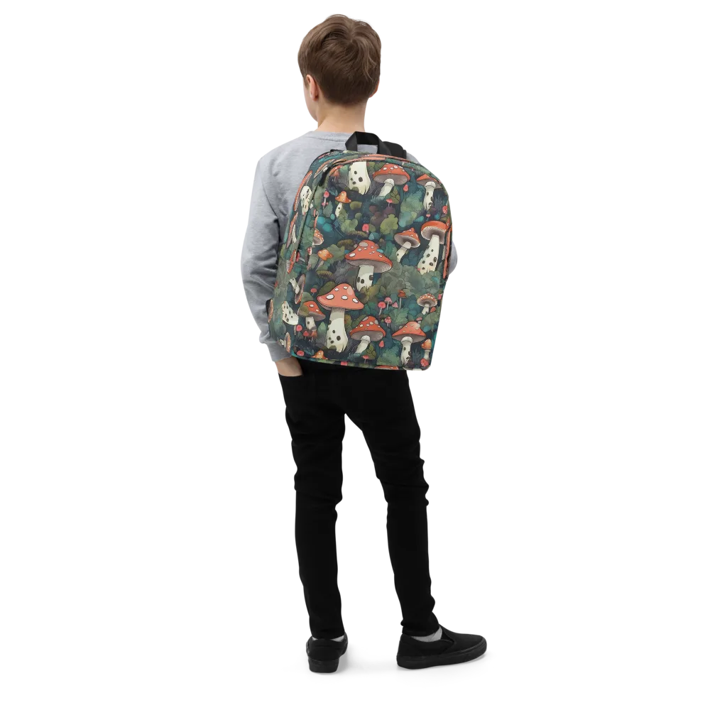 Toadstool Canopy on Minimalist Backpack — Right Front