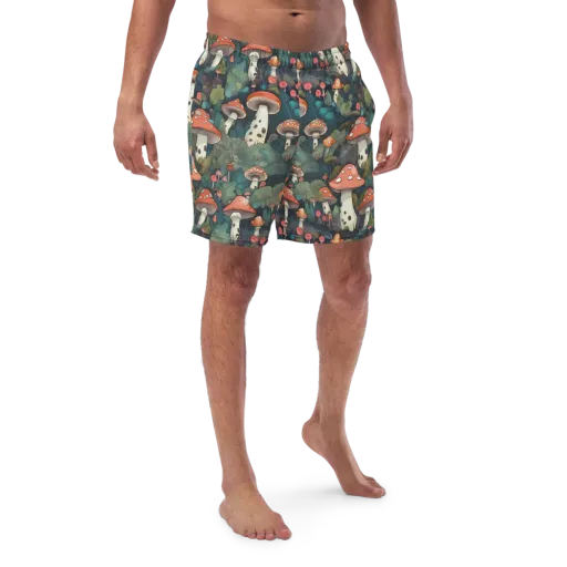Toadstool Canopy on a Swim Trunks