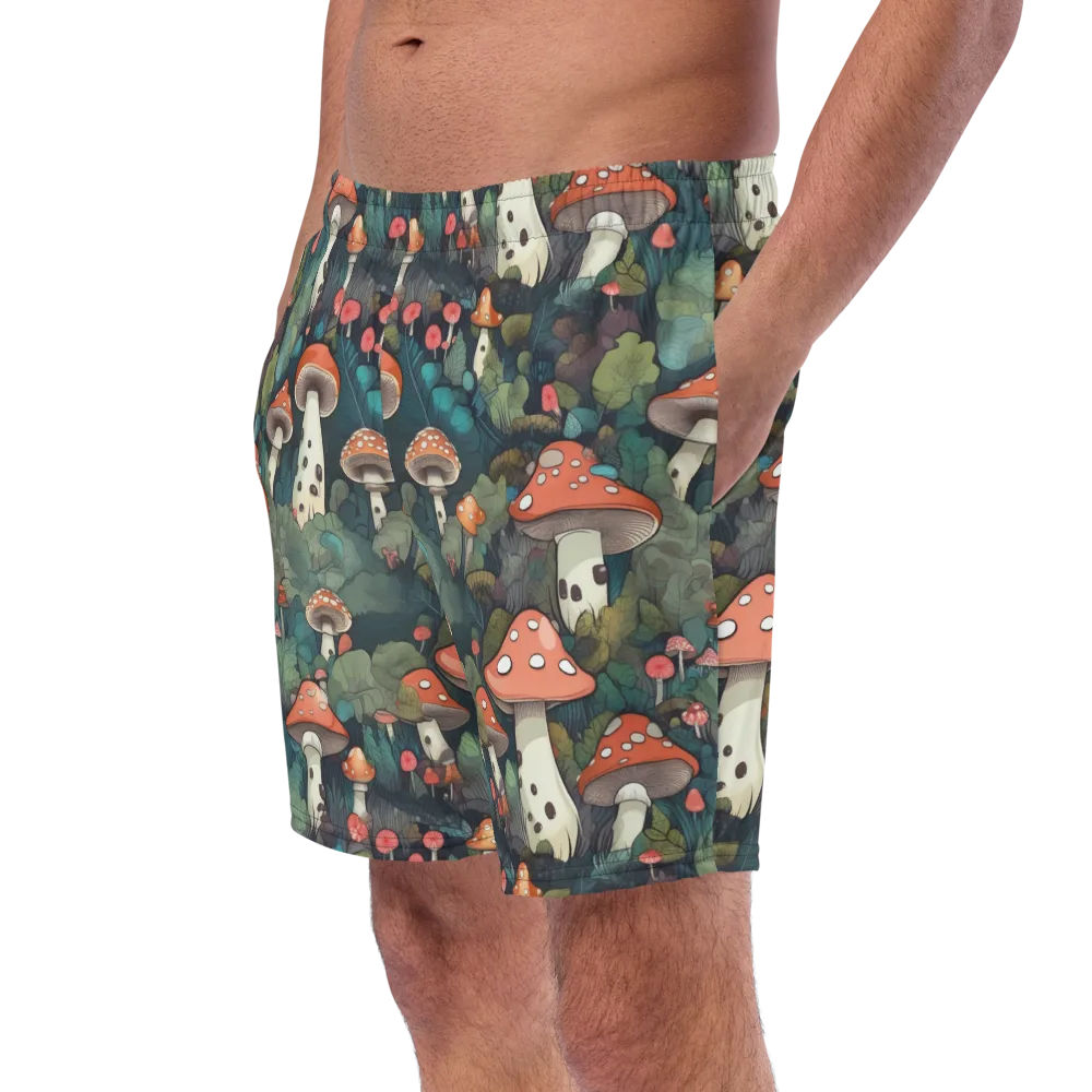 Toadstool Canopy on Swim Trunks — Left Front