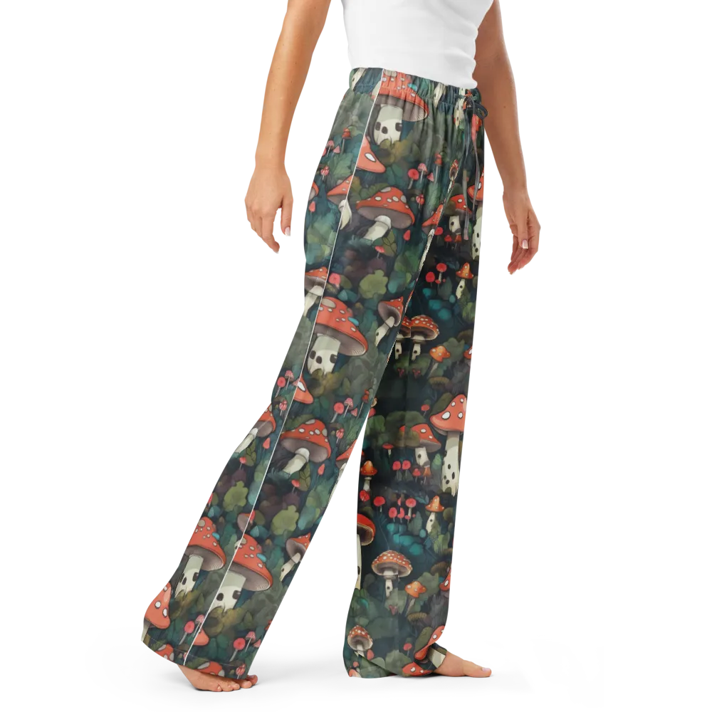 Toadstool Canopy on Women's Pajama Pants — Right Front