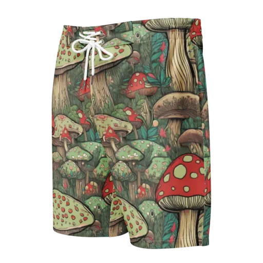 Toadstool Grove on a Men's Board Shorts