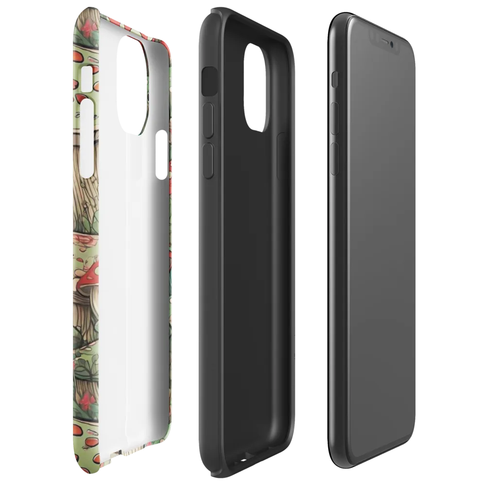 Toadstool Grove on Tough Case for iPhone® — Right