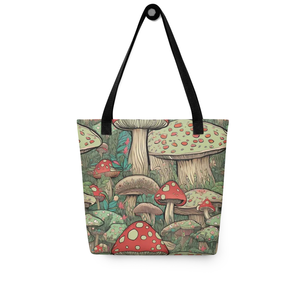Toadstool Grove on Tote Bag — Front