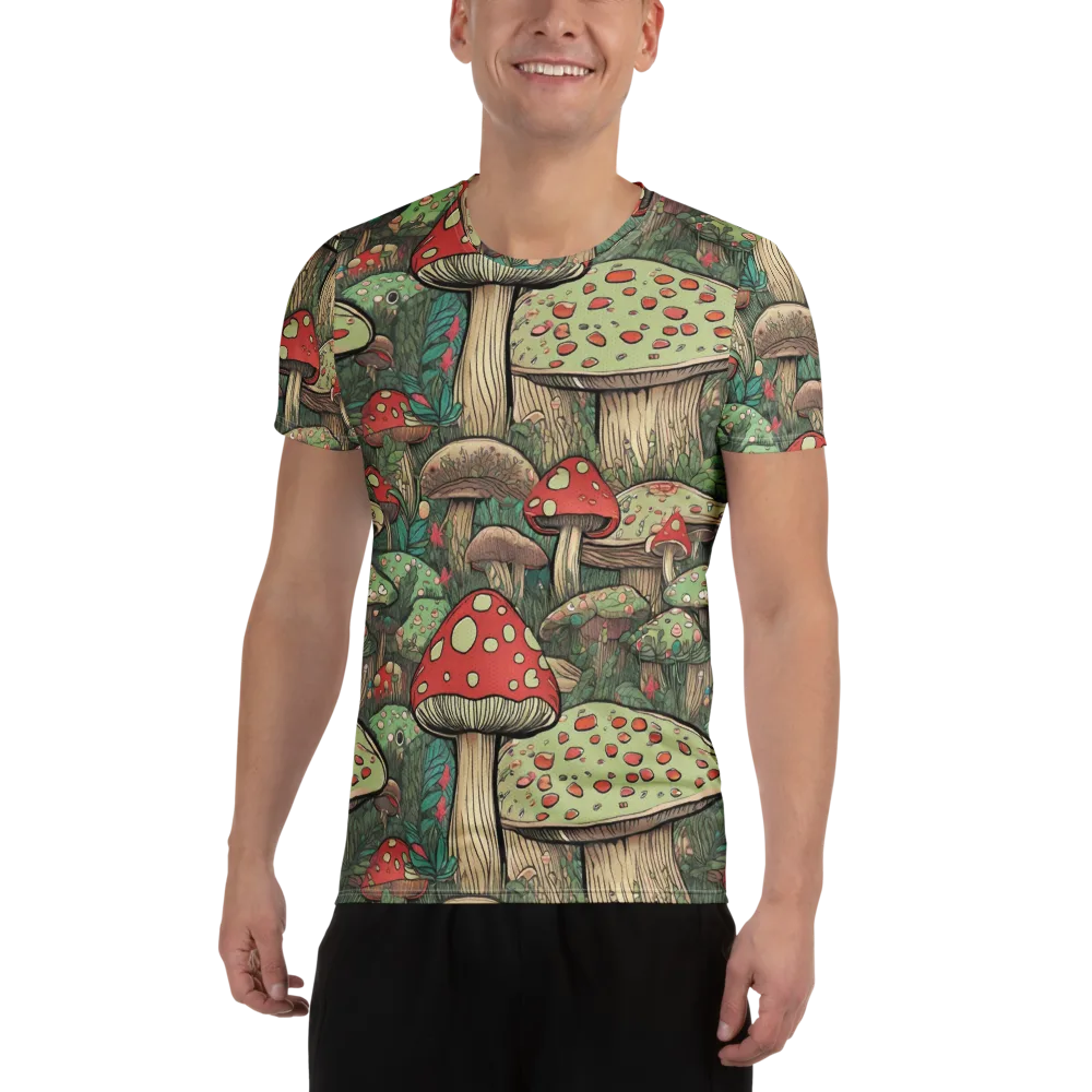 Toadstool Grove on Men's Athletic T-Shirt — Front