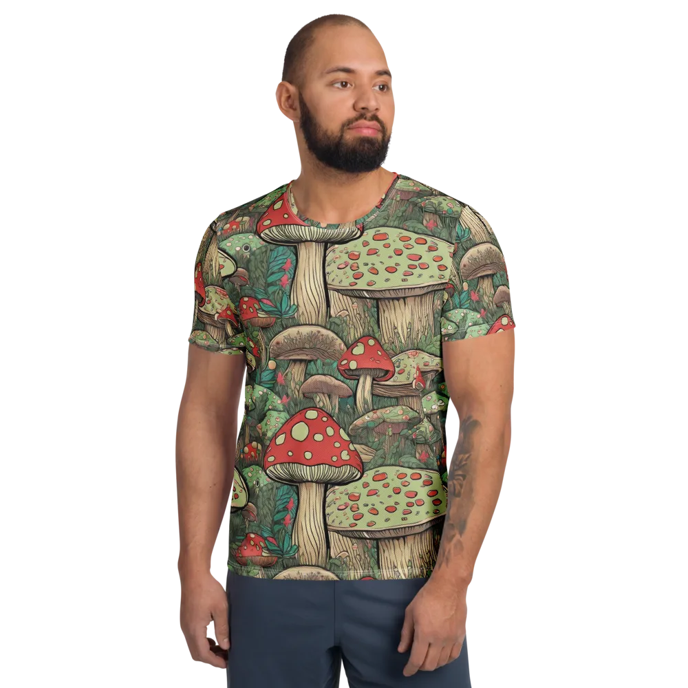 Toadstool Grove on Men's Athletic T-Shirt — Front