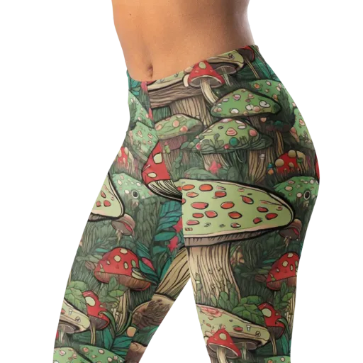 Toadstool Grove on a Leggings