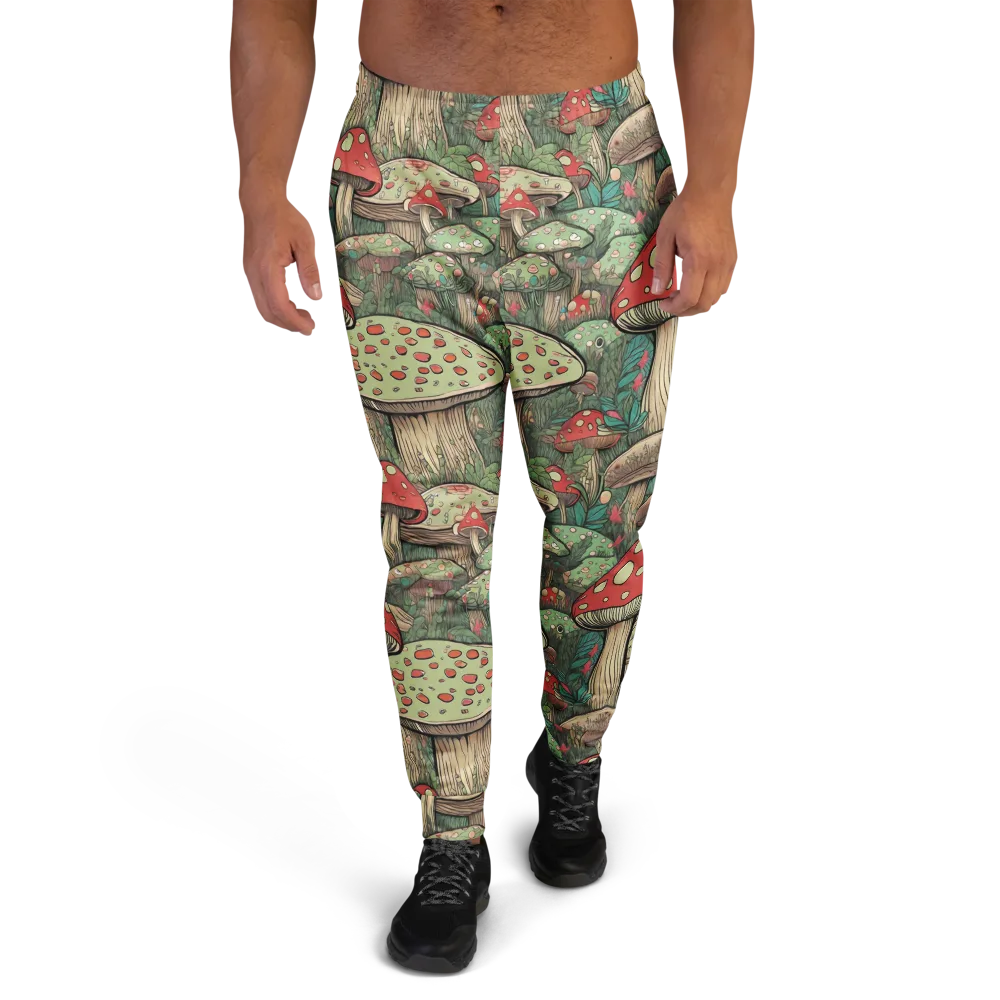 Toadstool Grove on Men's Joggers — Front