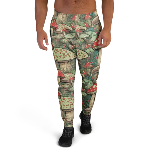 Toadstool Grove on a Men's Joggers