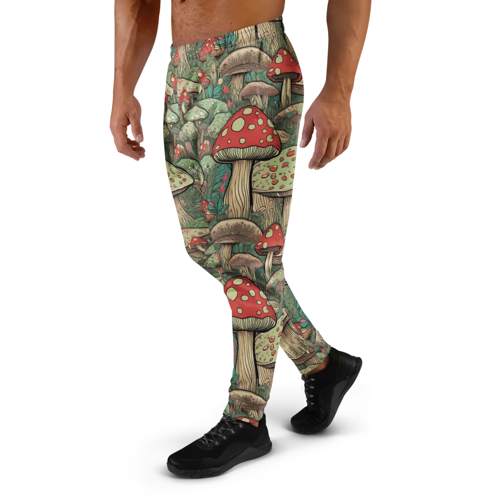 Toadstool Grove on Men's Joggers — Left