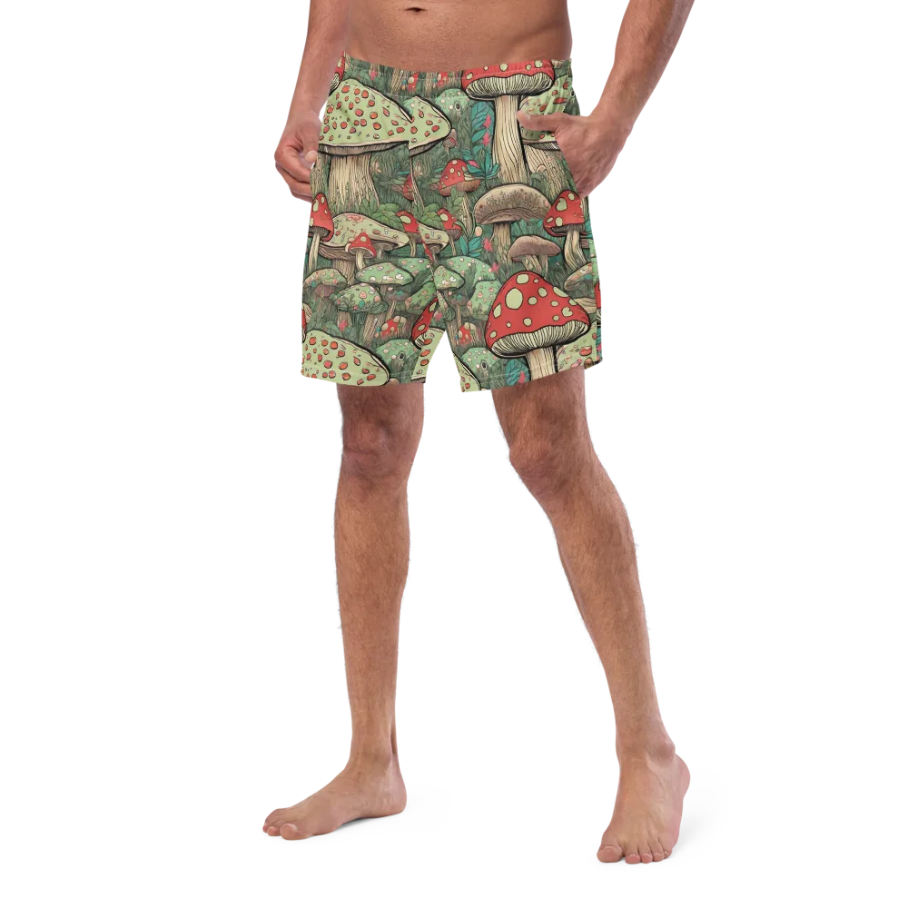 Toadstool Grove on Swim Trunks — Left Front