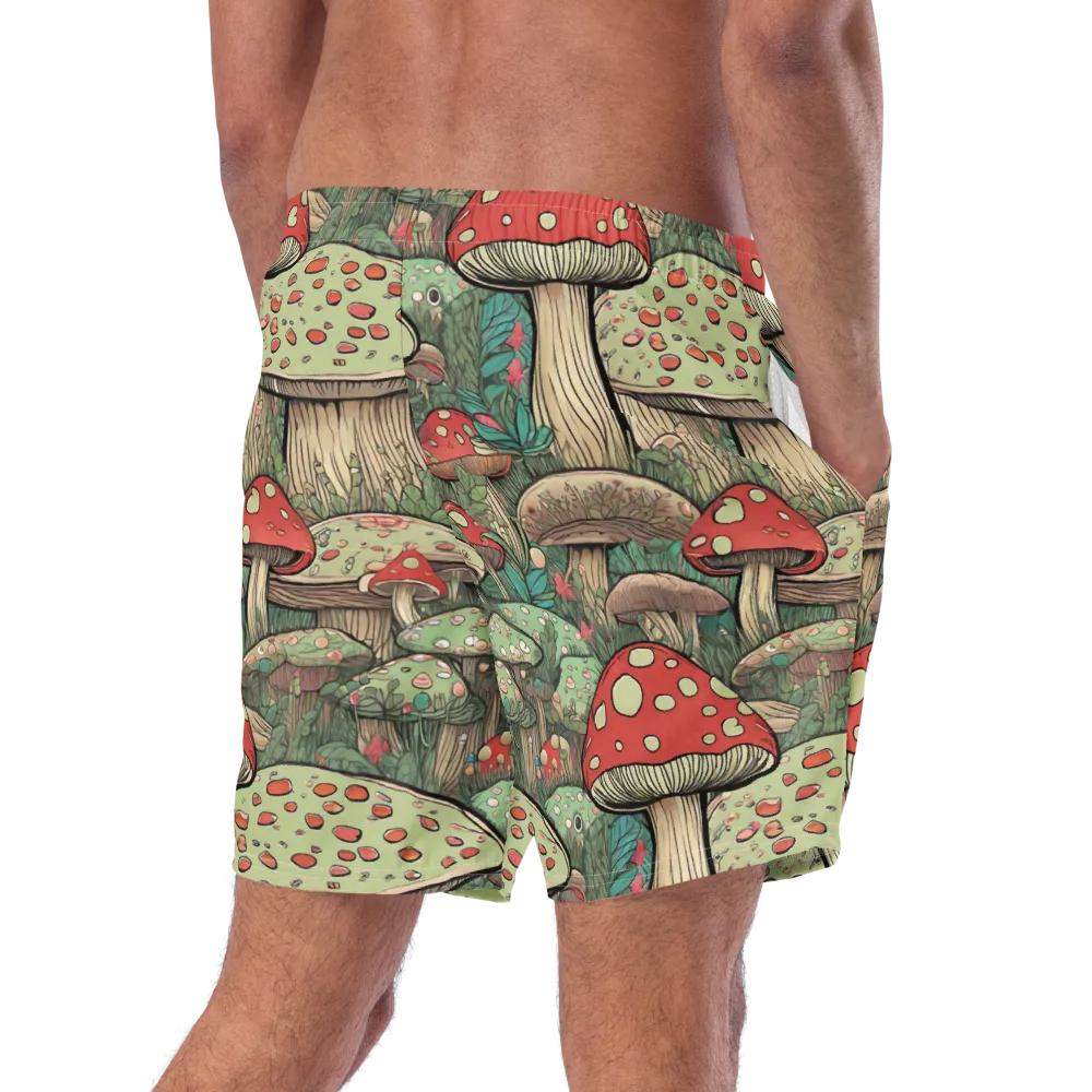 Toadstool Grove on Swim Trunks — Right Back