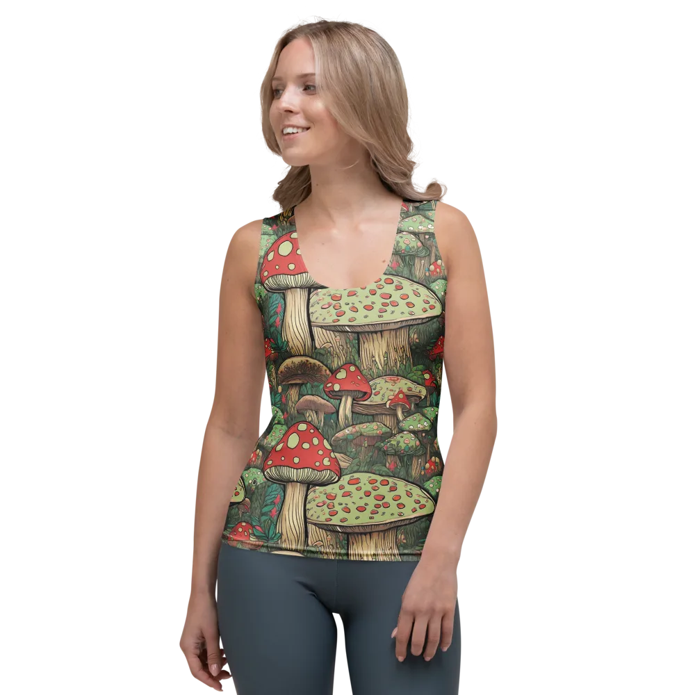 Toadstool Grove on Women's Tank Top — Front