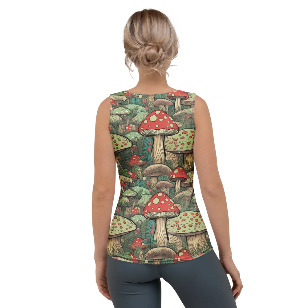 Toadstool Grove on Women's Tank Top — Back