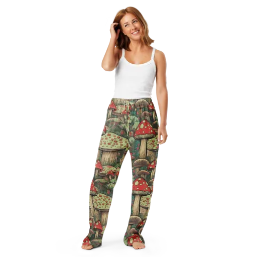 Toadstool Grove on a Women's Pajama Pants