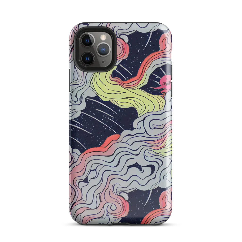 Stardust Drapery on Tough Case for iPhone® — Front