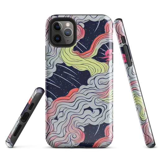 Stardust Drapery on a Tough Case for iPhone®