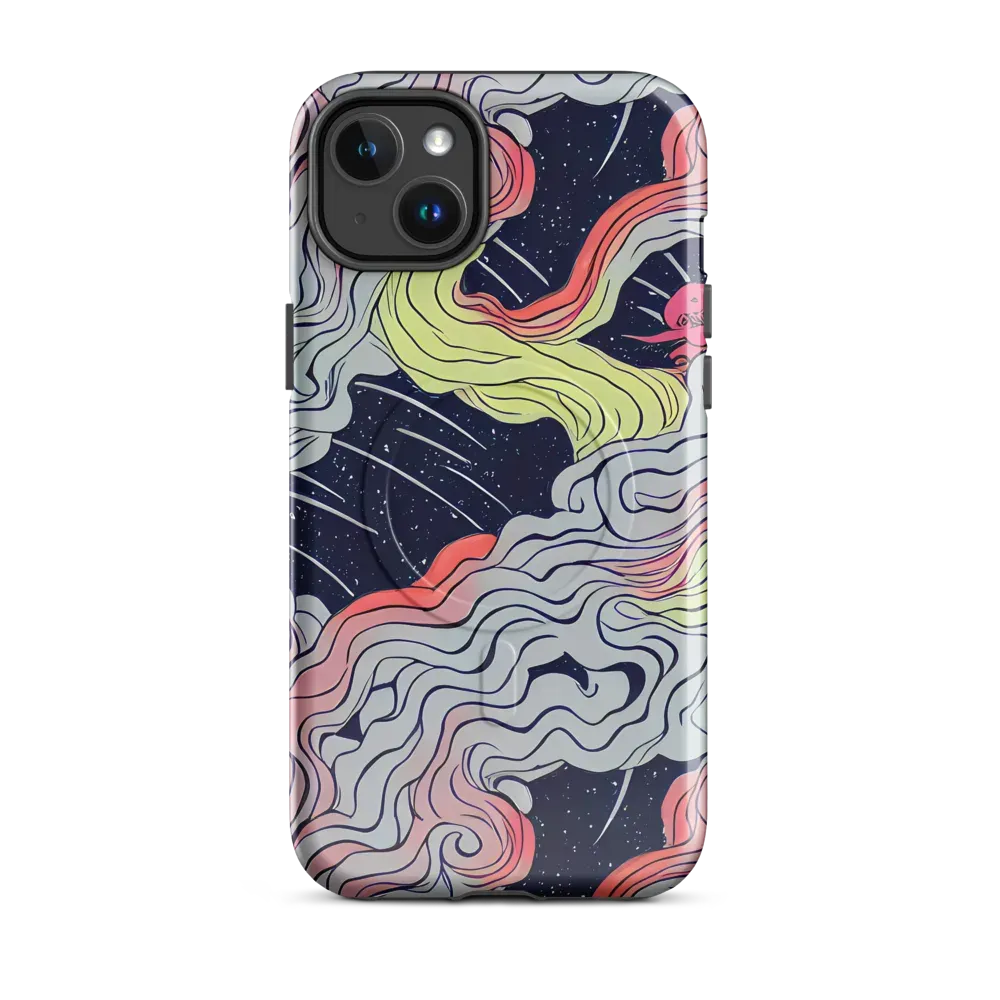 Stardust Drapery on MagSafe Tough Case for iPhone® — Front