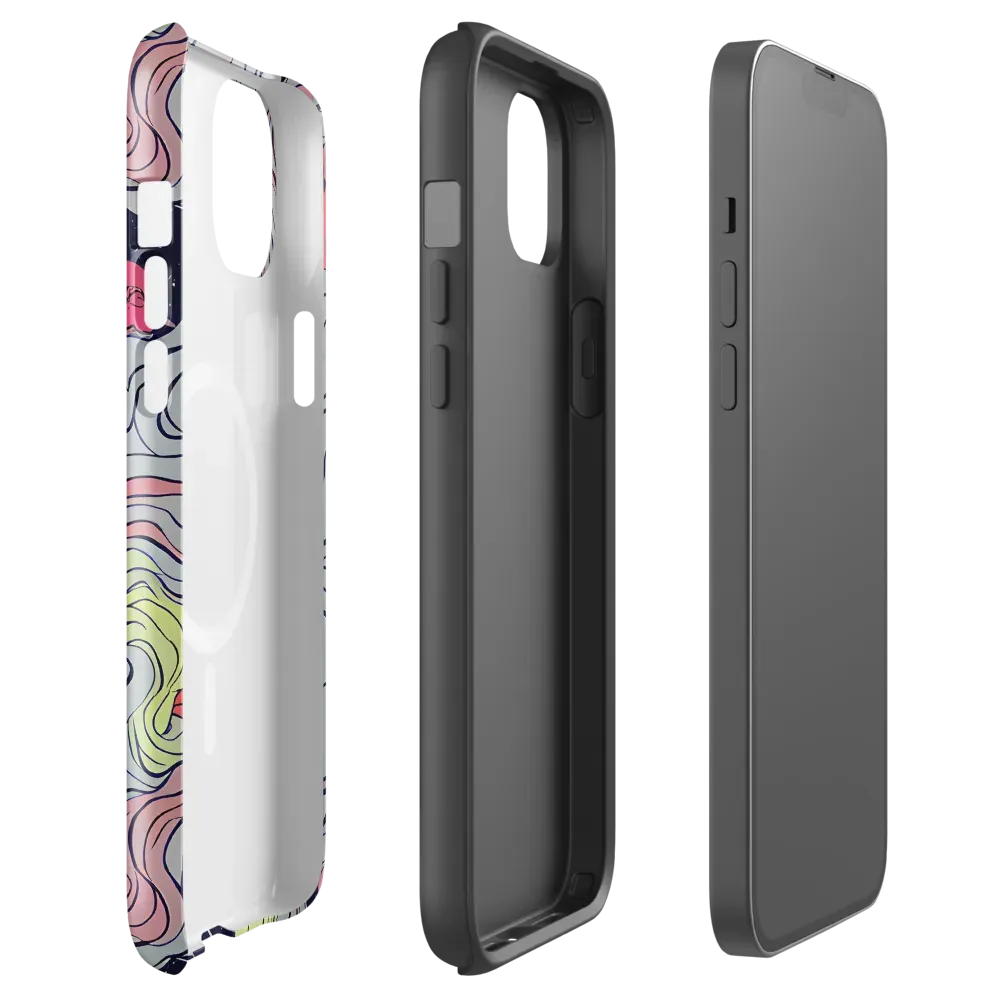 Stardust Drapery on MagSafe Tough Case for iPhone® — Front
