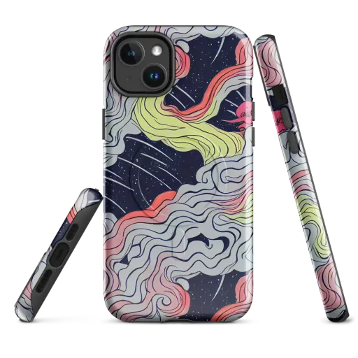 Stardust Drapery on a MagSafe Tough Case for iPhone®