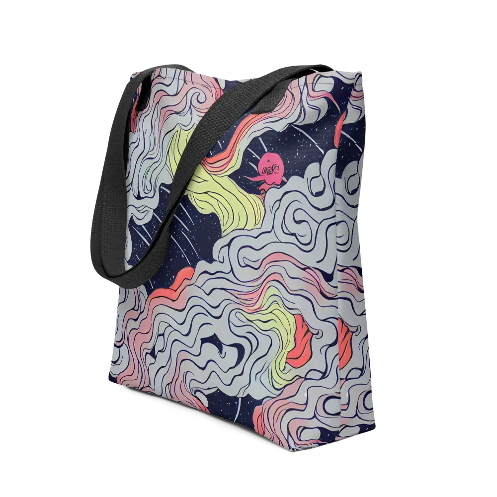 Stardust Drapery on Tote Bag — Front