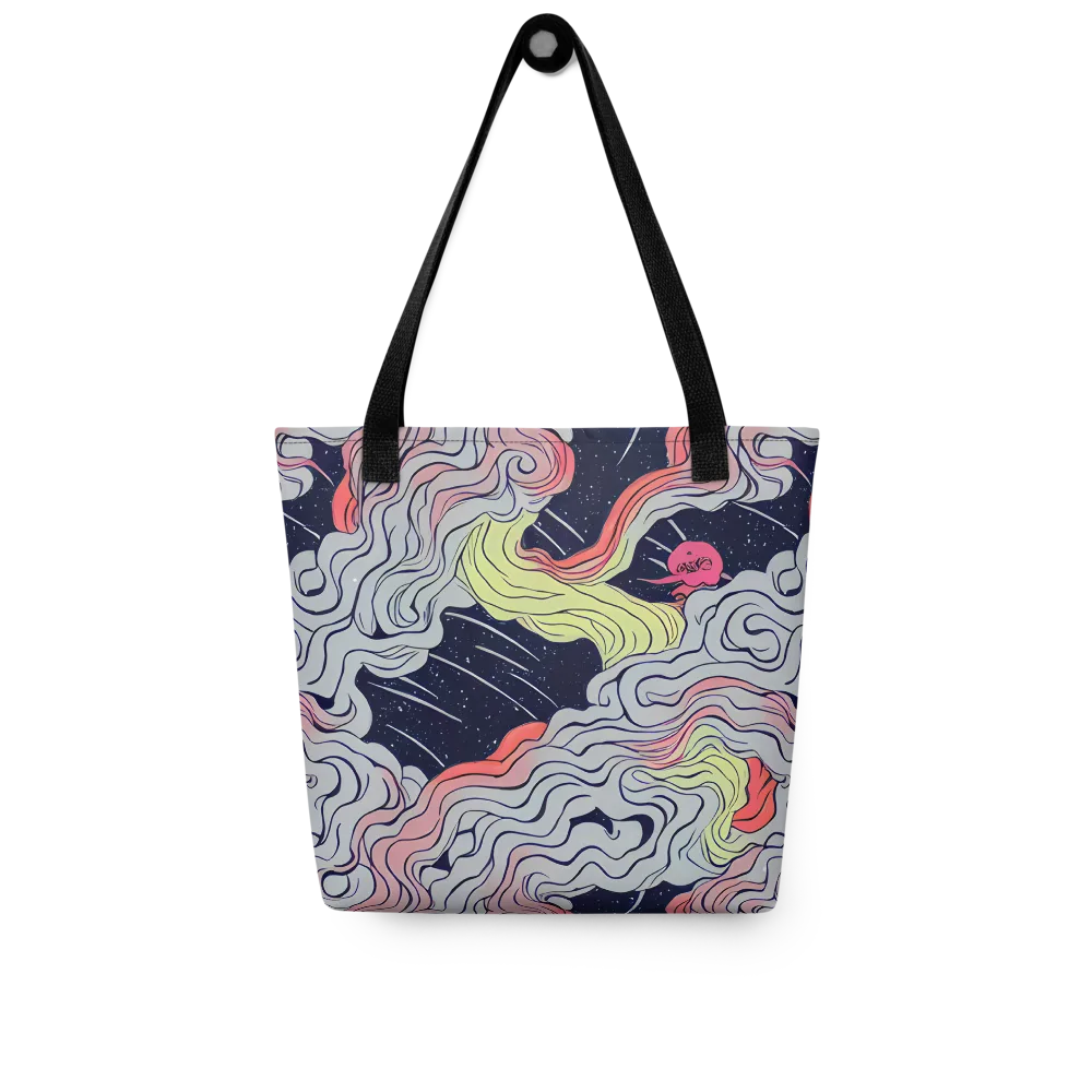 Stardust Drapery on Tote Bag — Front
