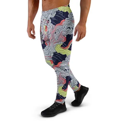 Stardust Drapery on a Men's Joggers