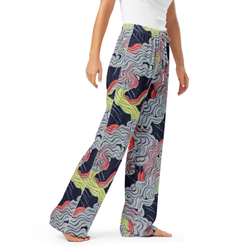 Stardust Drapery on a Women's Pajama Pants