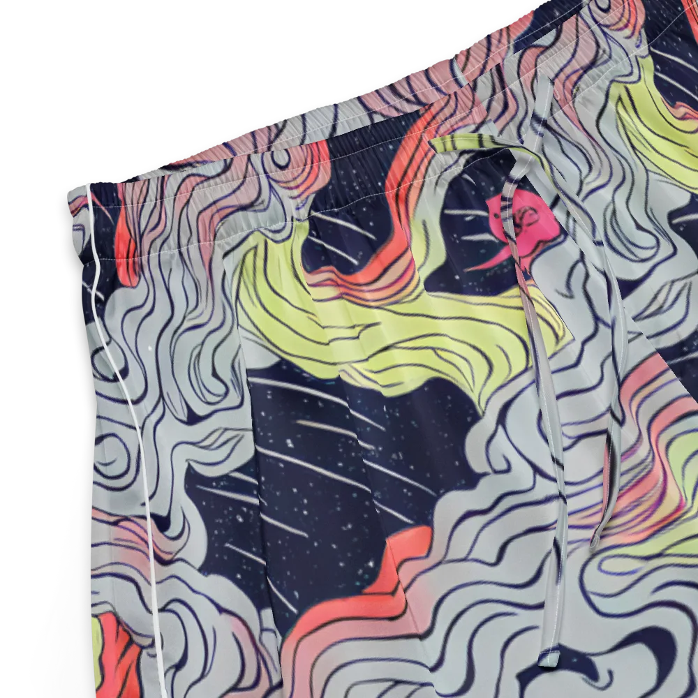Stardust Drapery on Women's Pajama Shorts — Product details