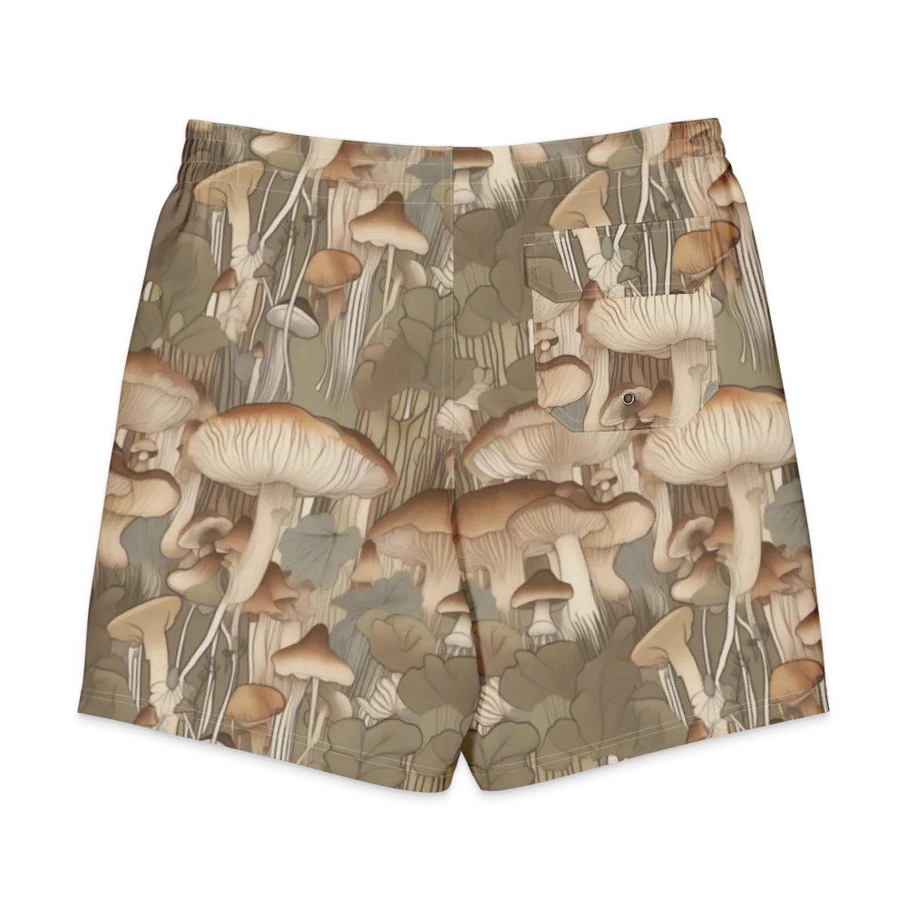 Fungal Reverie on Men's Board Shorts — Back