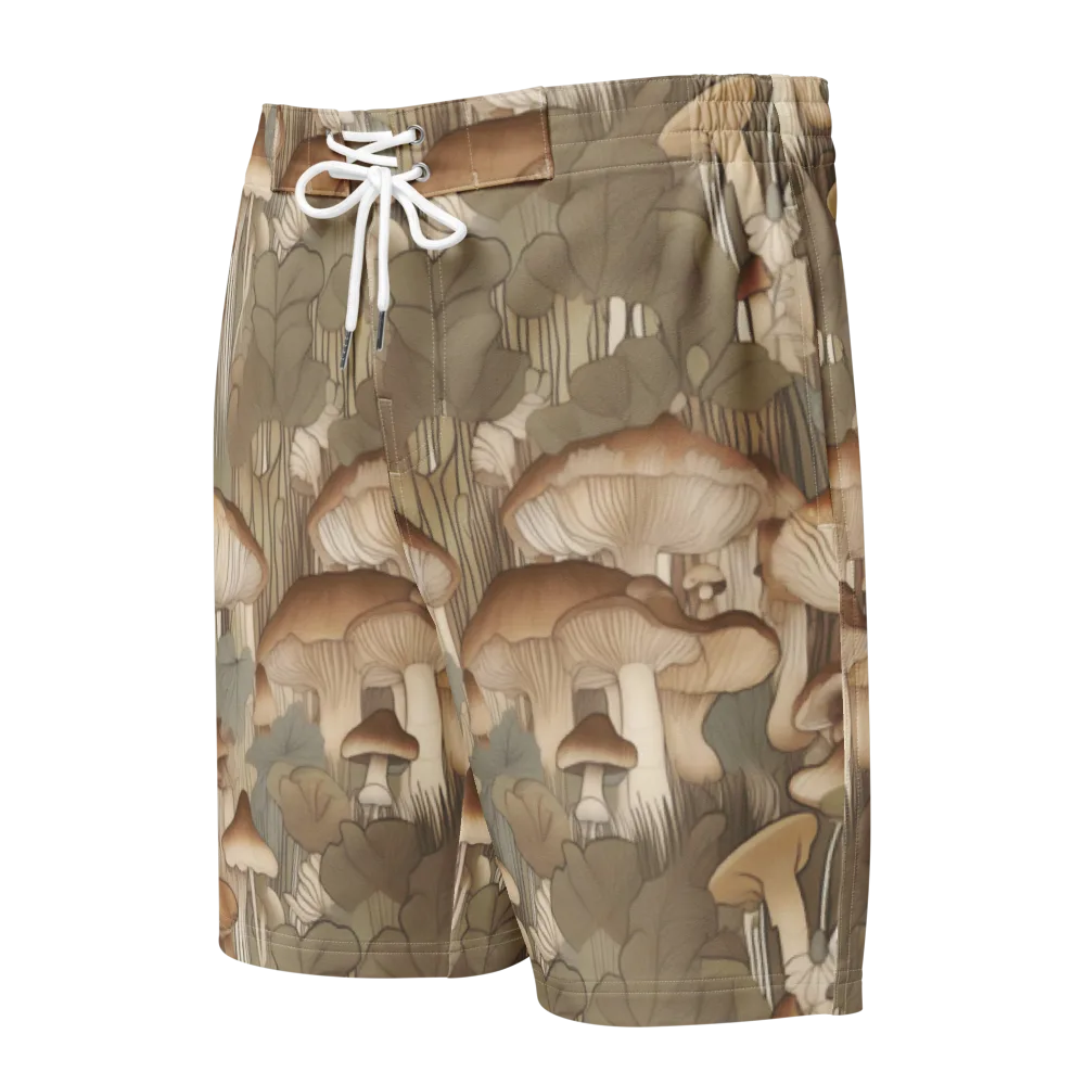 Fungal Reverie on Men's Board Shorts — Front