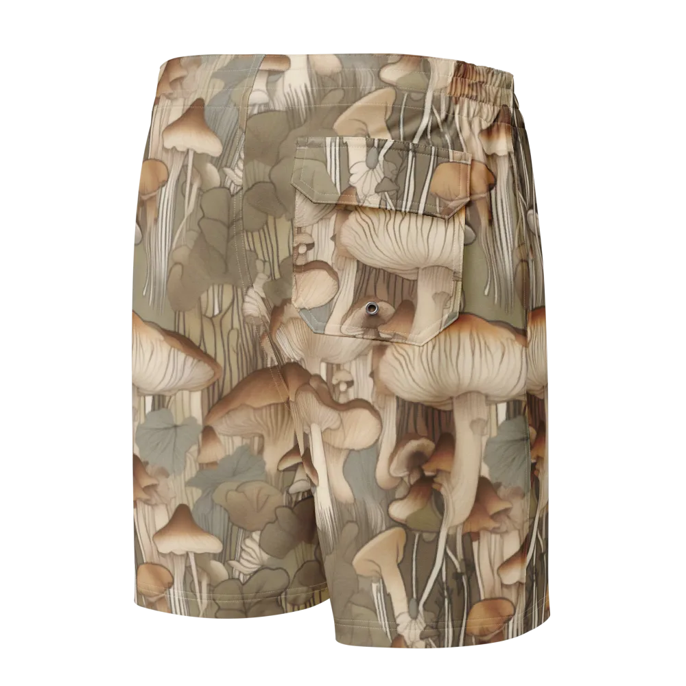 Fungal Reverie on Men's Board Shorts — Back