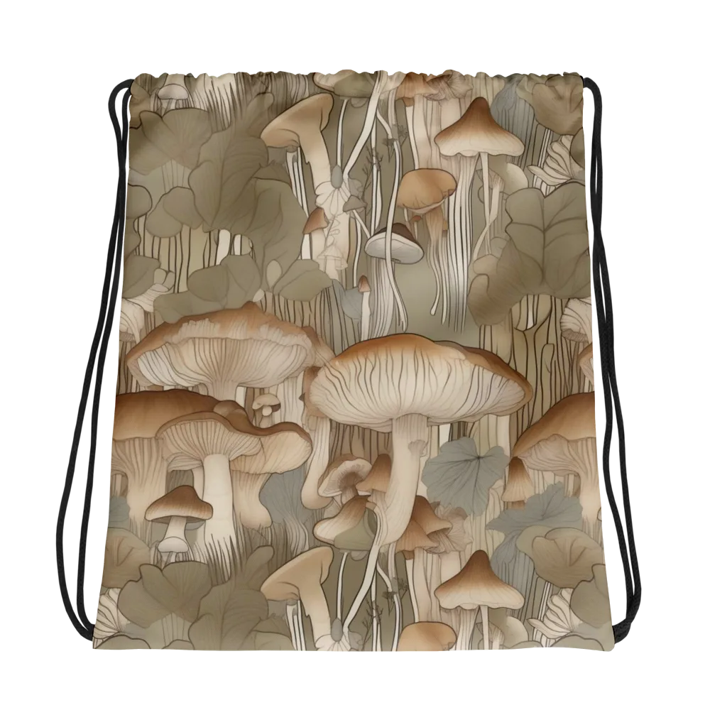 Fungal Reverie on Drawstring Bag — Photo