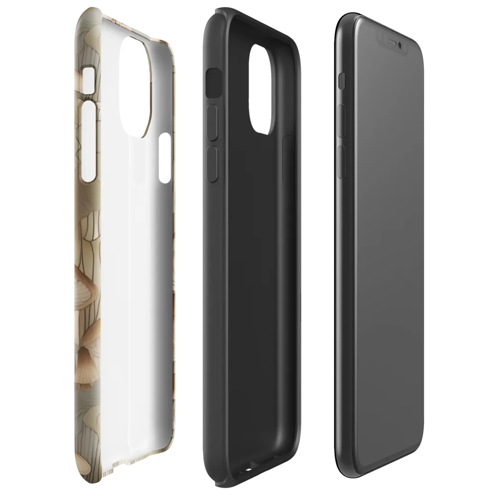 Fungal Reverie on Tough Case for iPhone® — Right