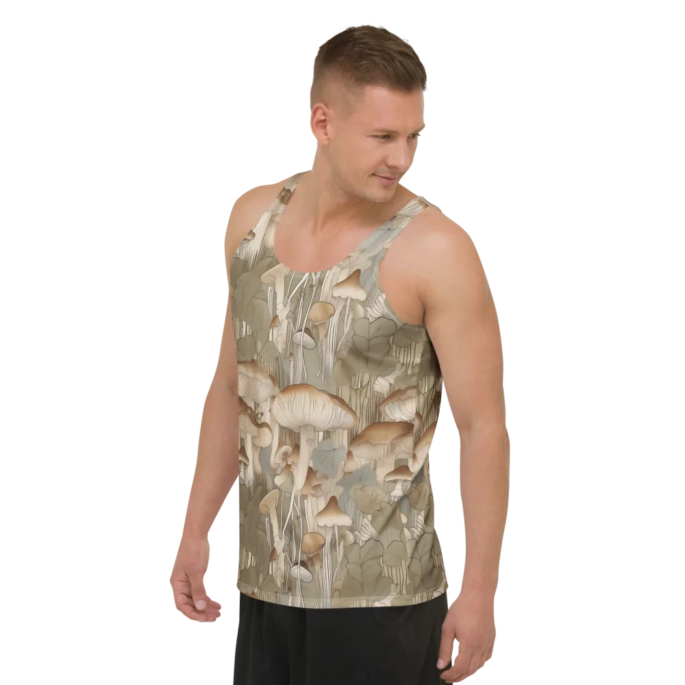 Fungal Reverie on Men's Tank Top — Left Front