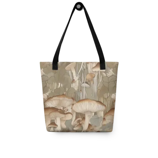 Fungal Reverie on a Tote Bag