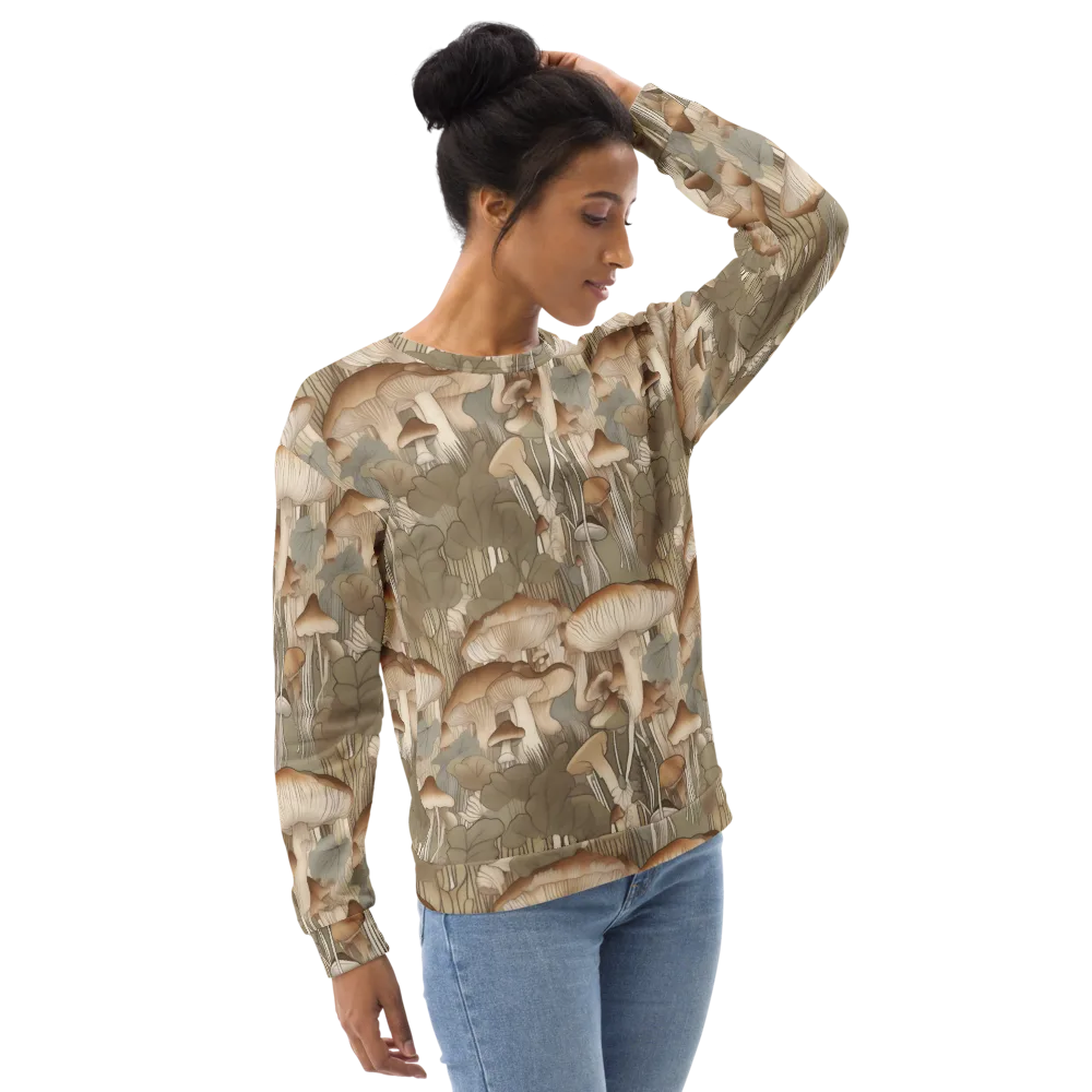 Fungal Reverie on Sweatshirt — Right Front