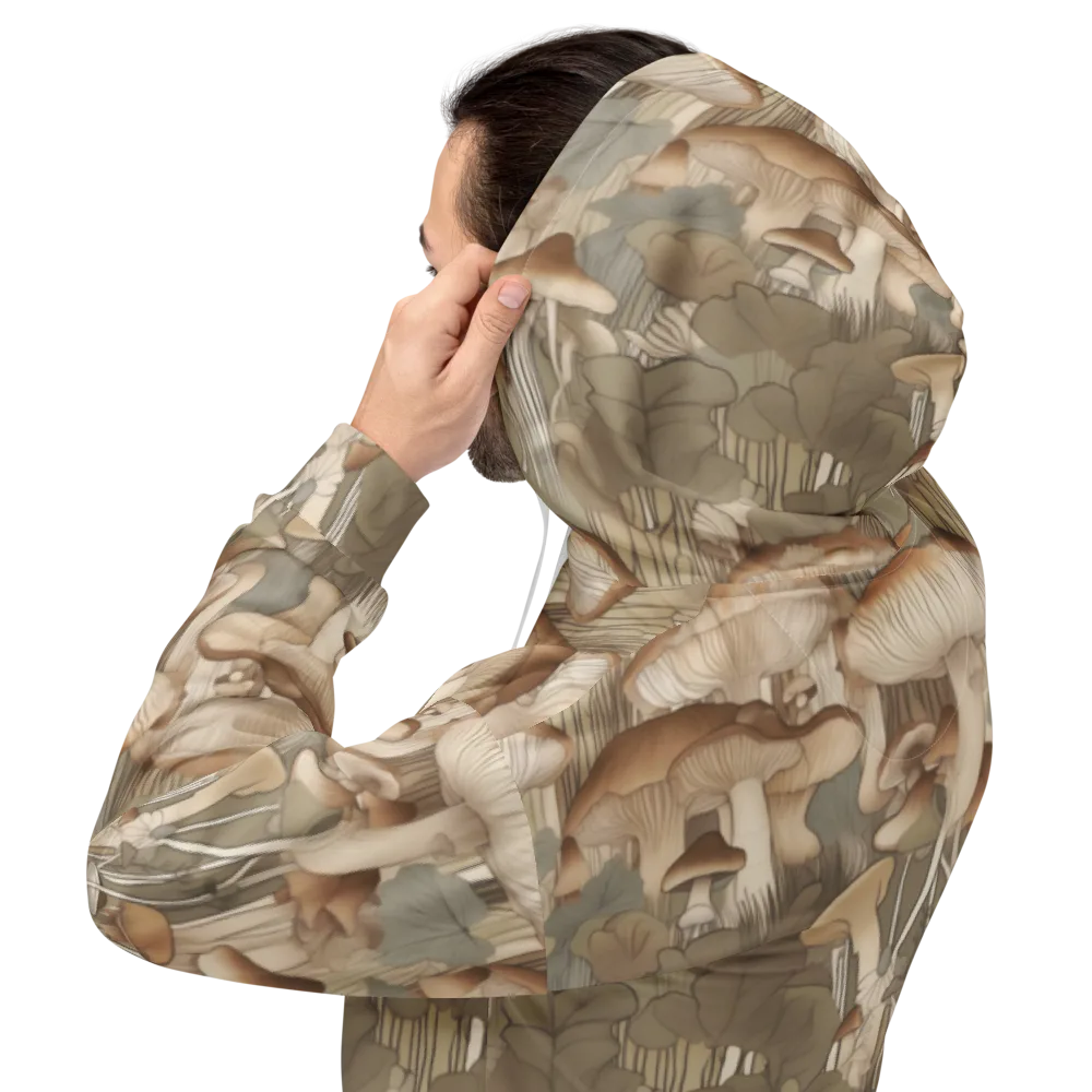 Fungal Reverie on Hoodie — Back