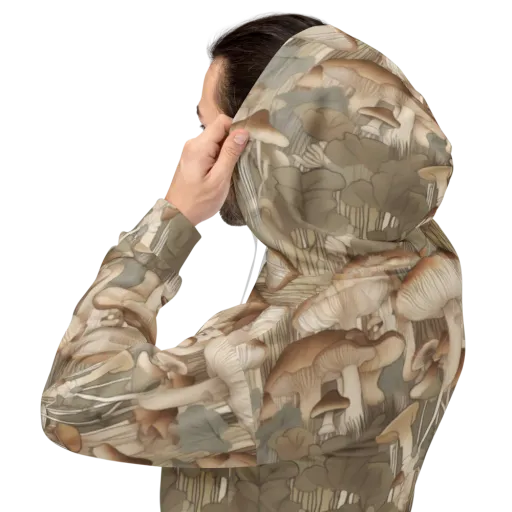 Fungal Reverie on a Hoodie