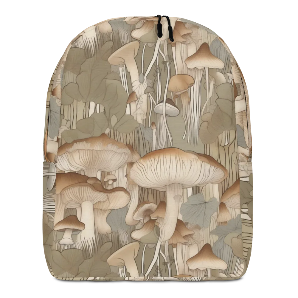 Fungal Reverie on Minimalist Backpack — Front