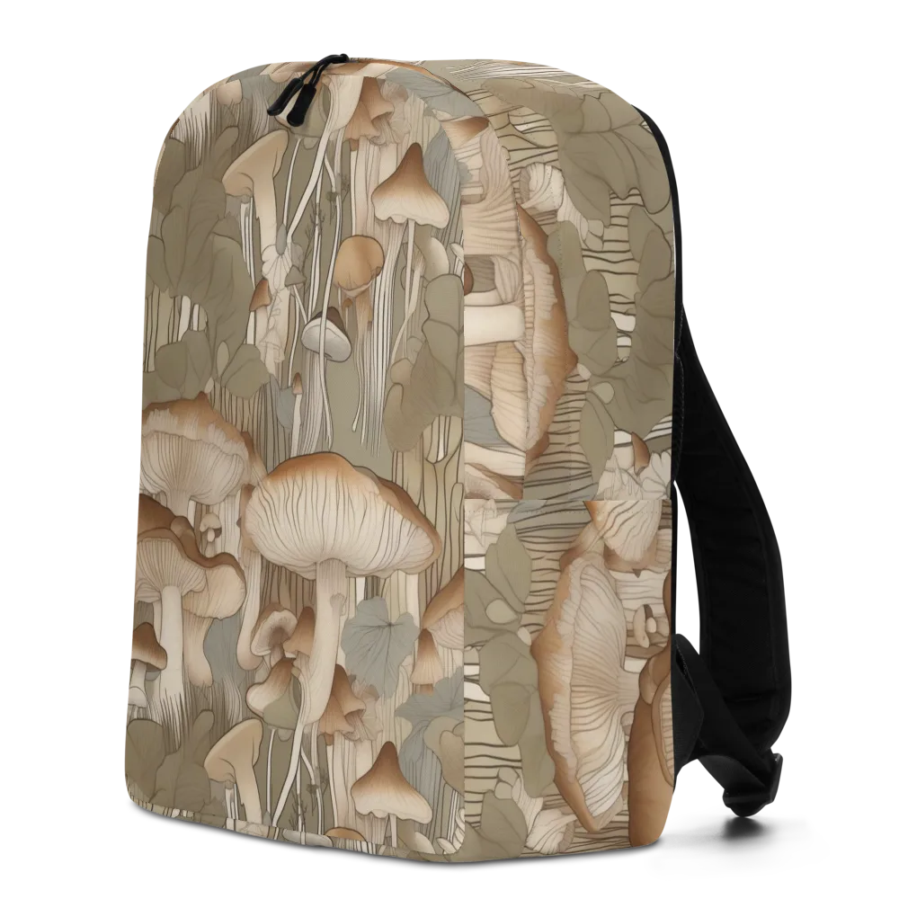 Fungal Reverie on Minimalist Backpack — Left